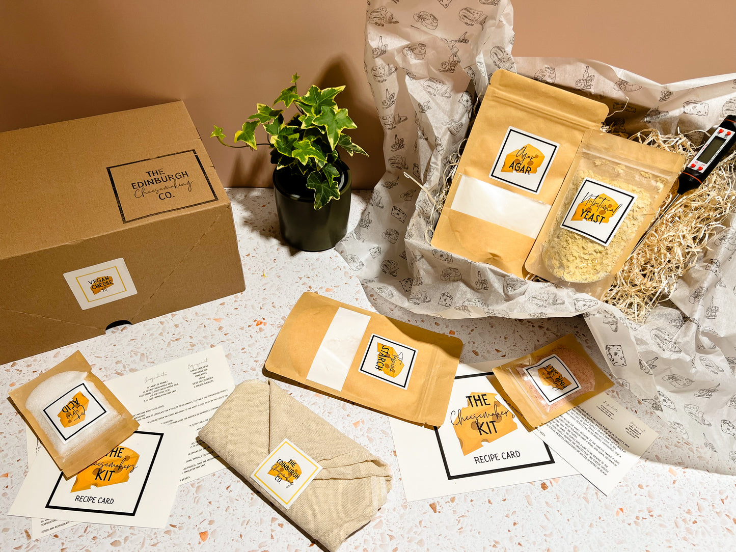 The Vegan Cheesemaker's Kit (5 Cheese)