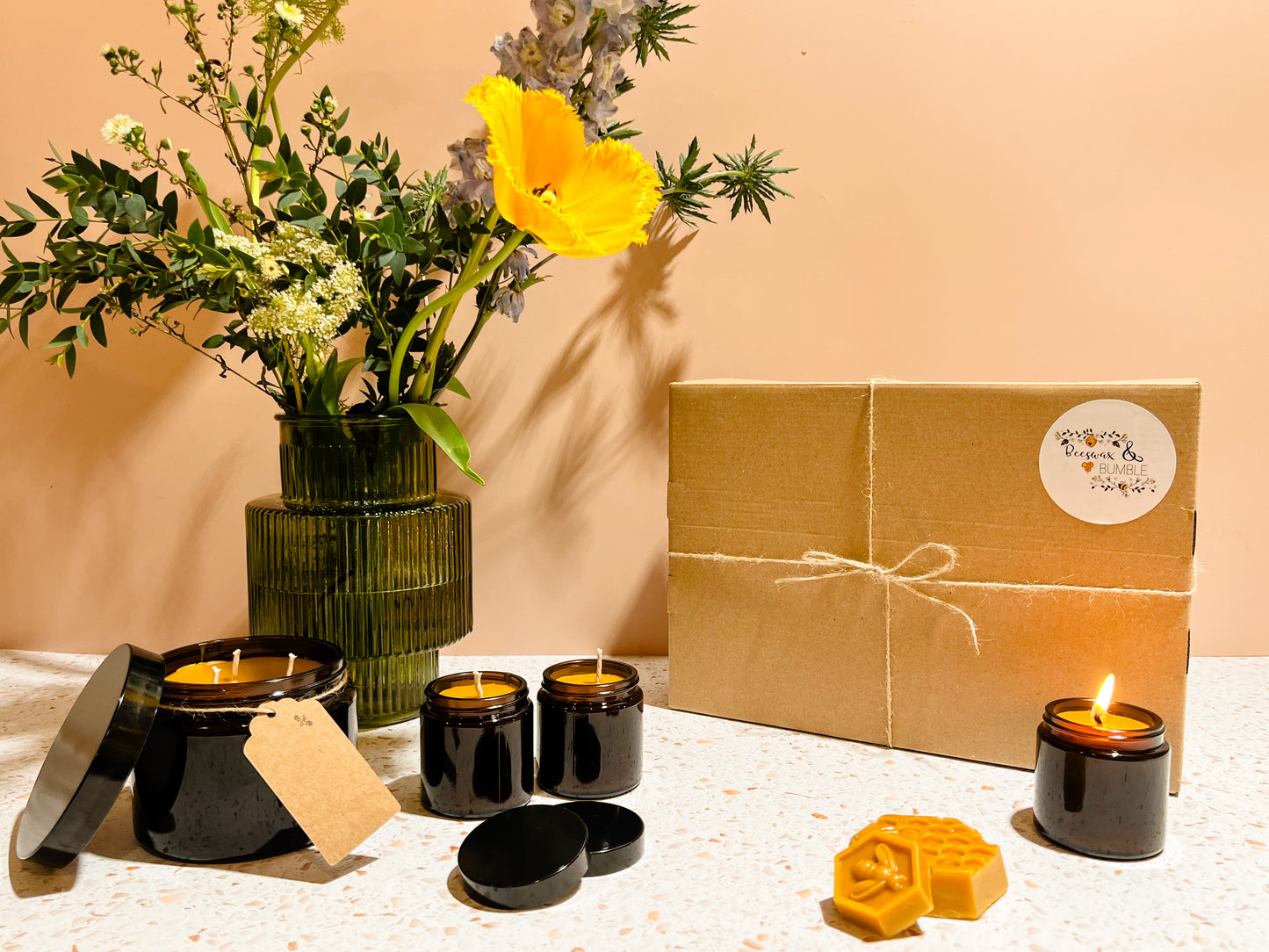 Beeswax Candle Making - Individual Candle Kit