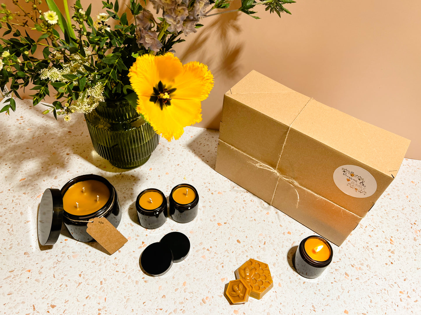 Make Your Own Beeswax Candles - Adult Craft Kits - Craft Kit Subscription Box