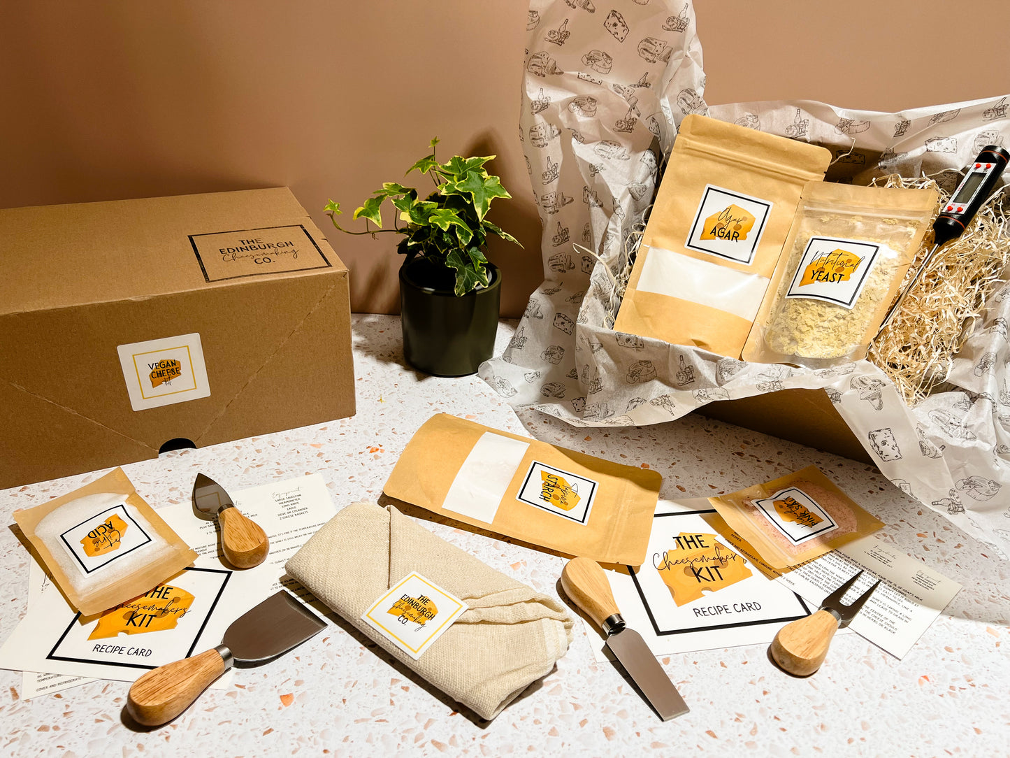 The Vegan Cheesemaker's Kit (5 Cheese)
