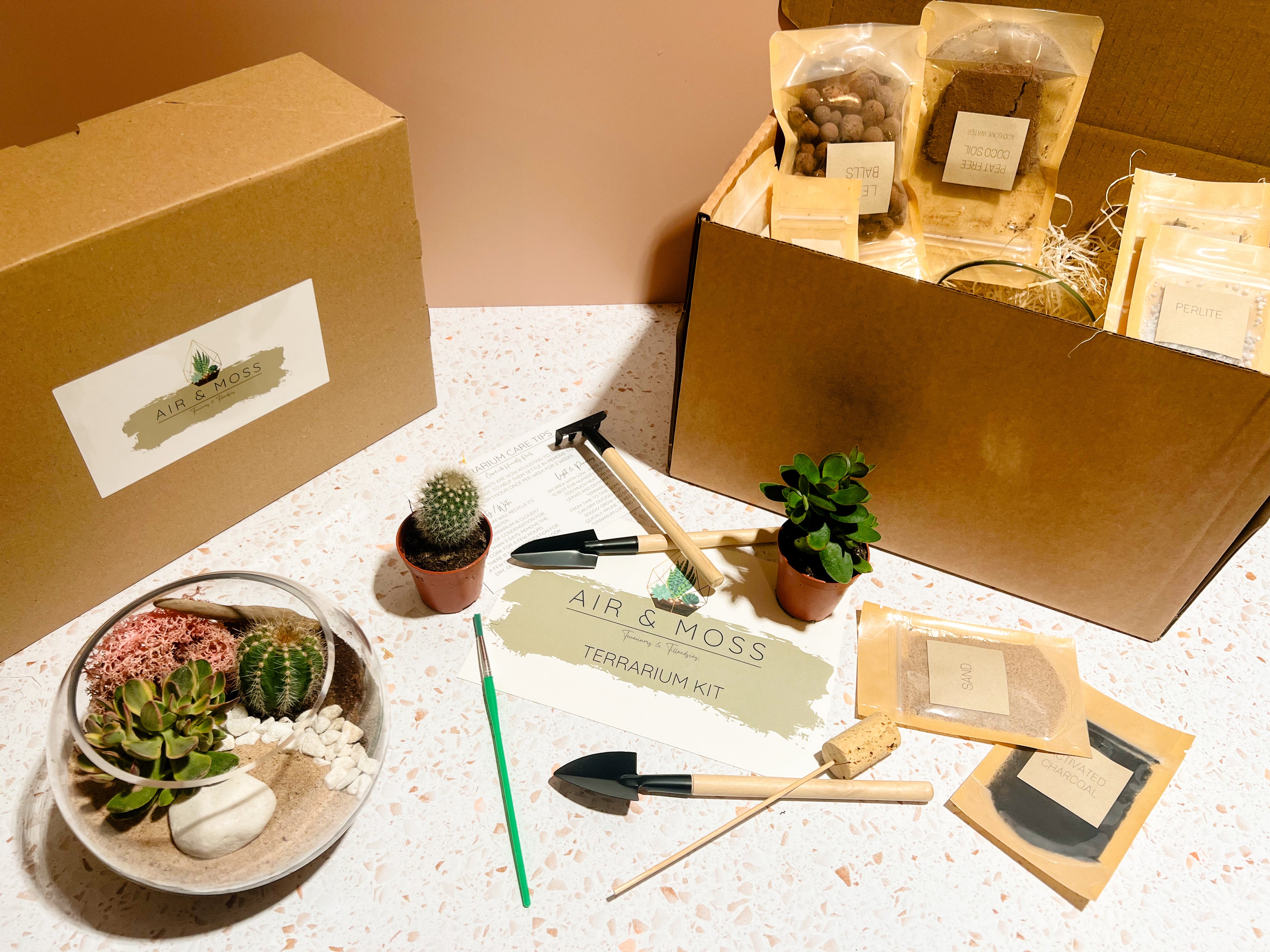 The Custom Terrarium Kit - Build Your Own Open Terrarium – The Craft ...