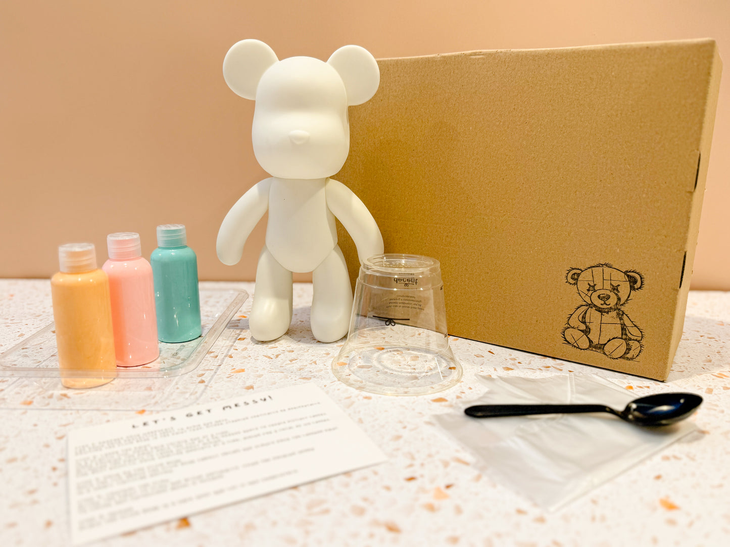 Paint Drip Bear Kit