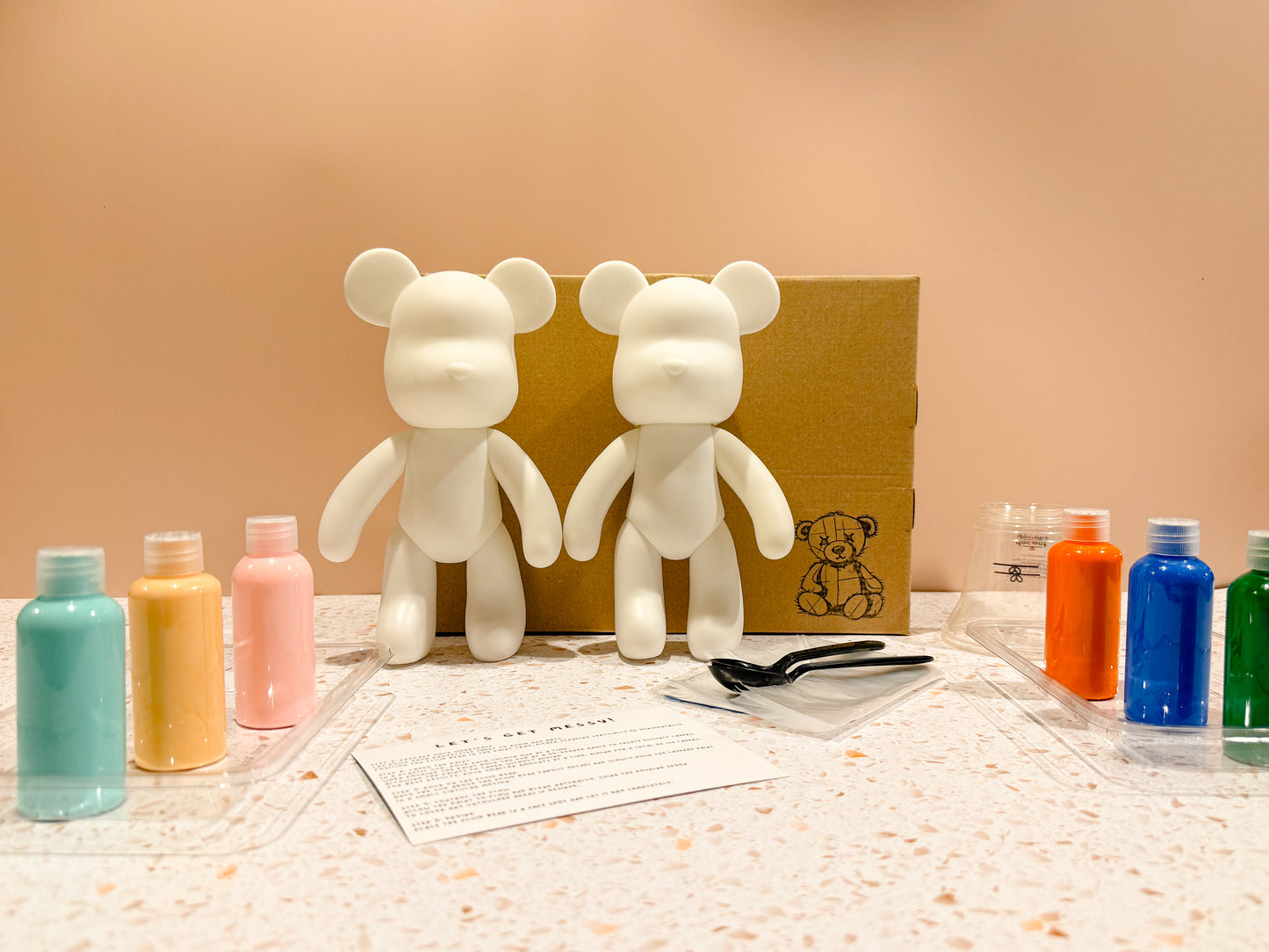 Paint Drip Bear Kit