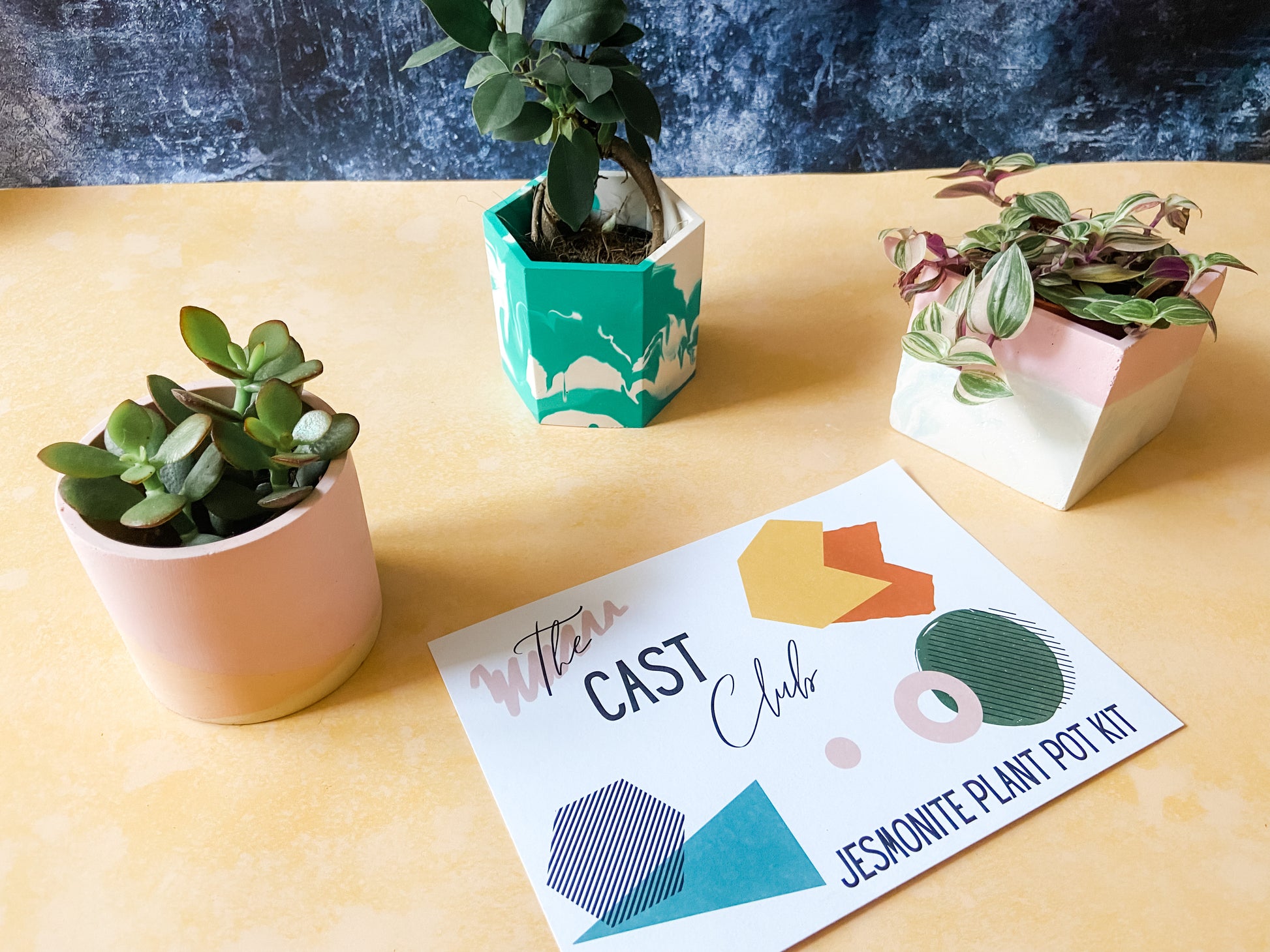 plant pot making kit Terrazzo Plant Pot Kit